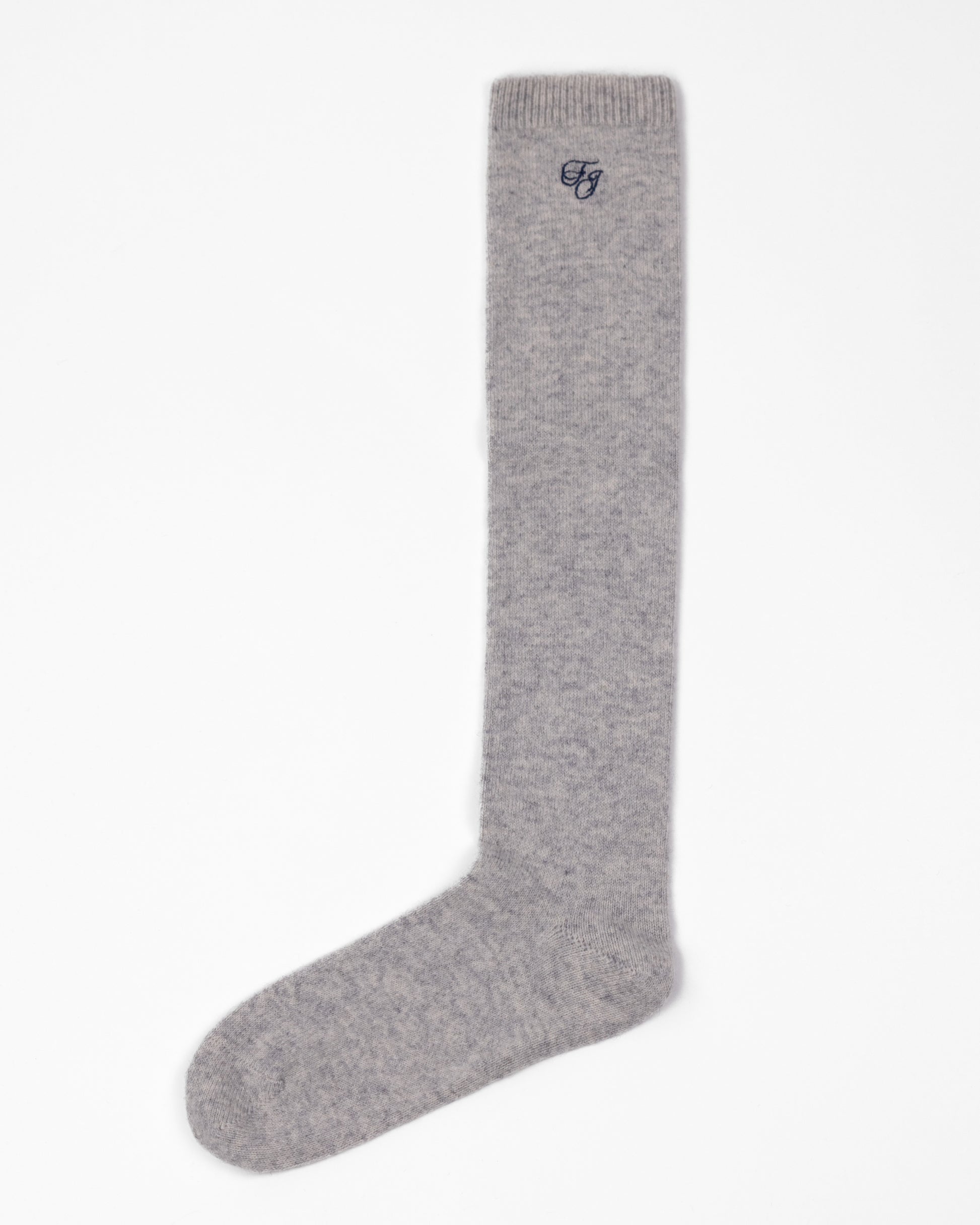 KNEE-HIGH CASHMERE SOCKS