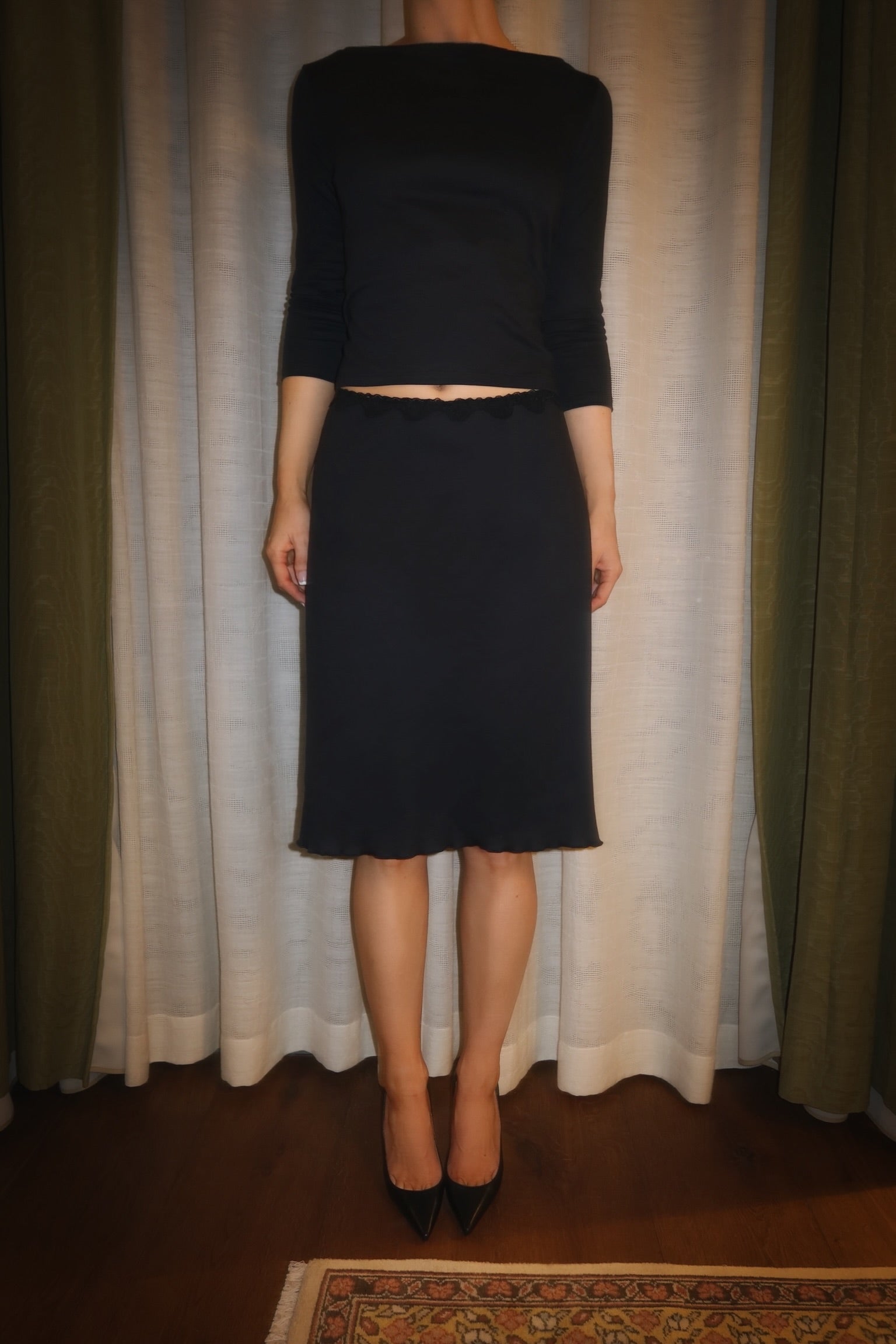 THE JEN MIDI SKIRT